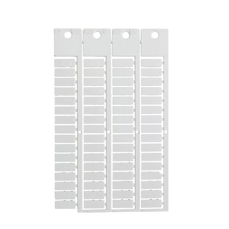 Brady Terminal Block Tag Polycarbonate 15.00 mm H x 6.00 mm W Box of 1024 Pieces, 1024PK SA4360